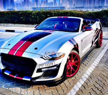 Rent Ford Mustang V6 Convertible 2019 in Dubai
